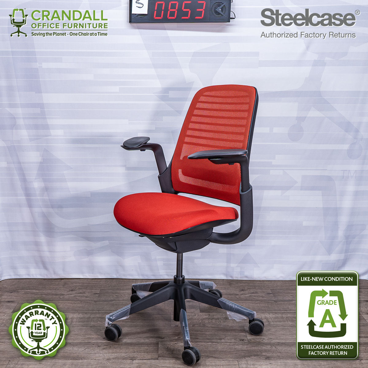S-0853 - Steelcase Series 1 - Grade A