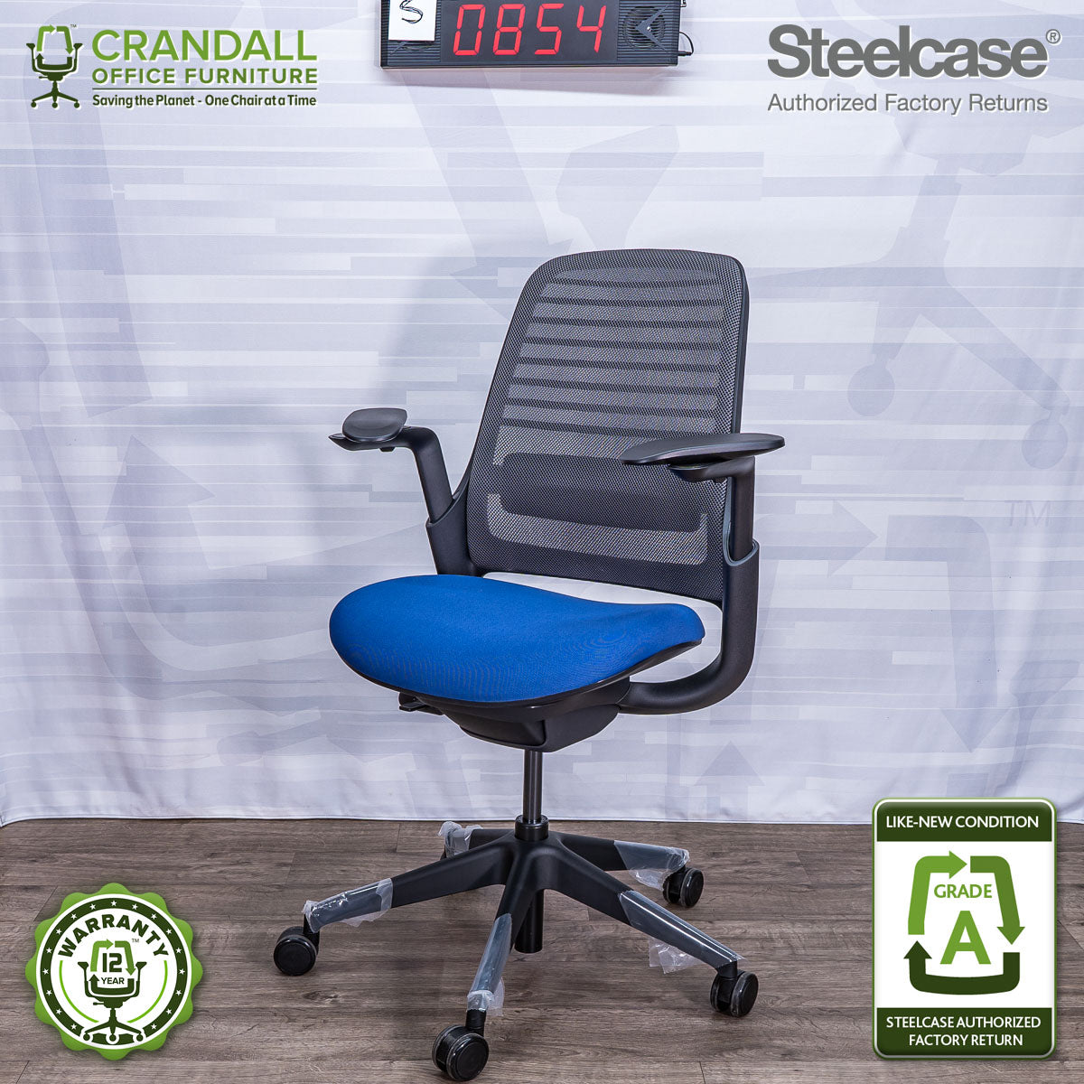 S-0854 - Steelcase Series 1 - Grade A
