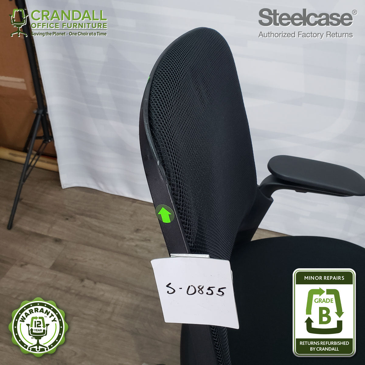 S-0855 - Steelcase Series 1 - Grade B