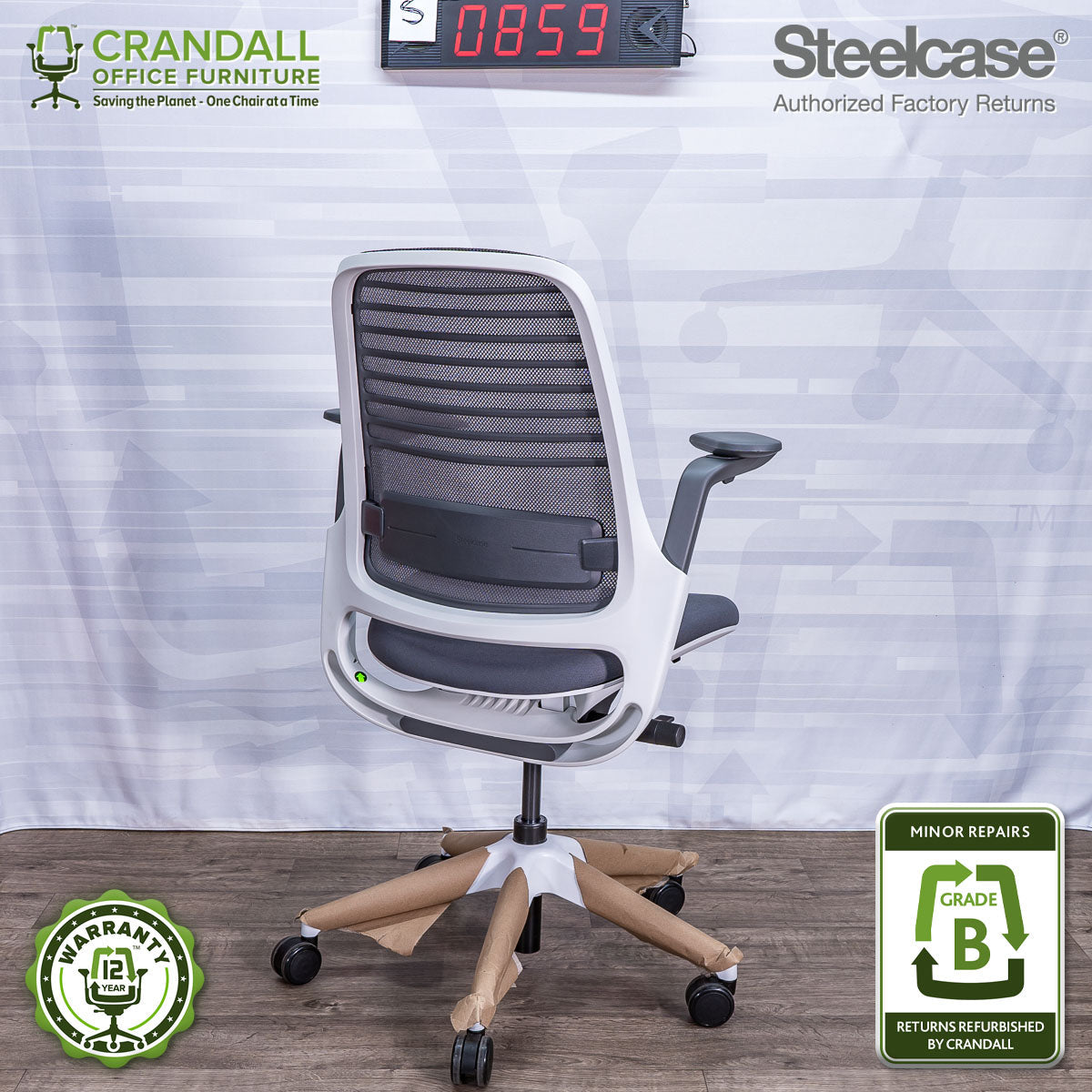 S-0859 - Steelcase Series 1 - Grade B