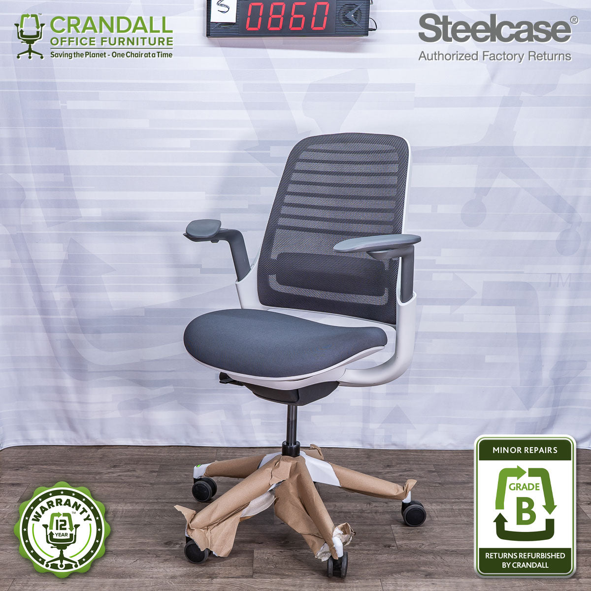 S-0860 - Steelcase Series 1 - Grade B
