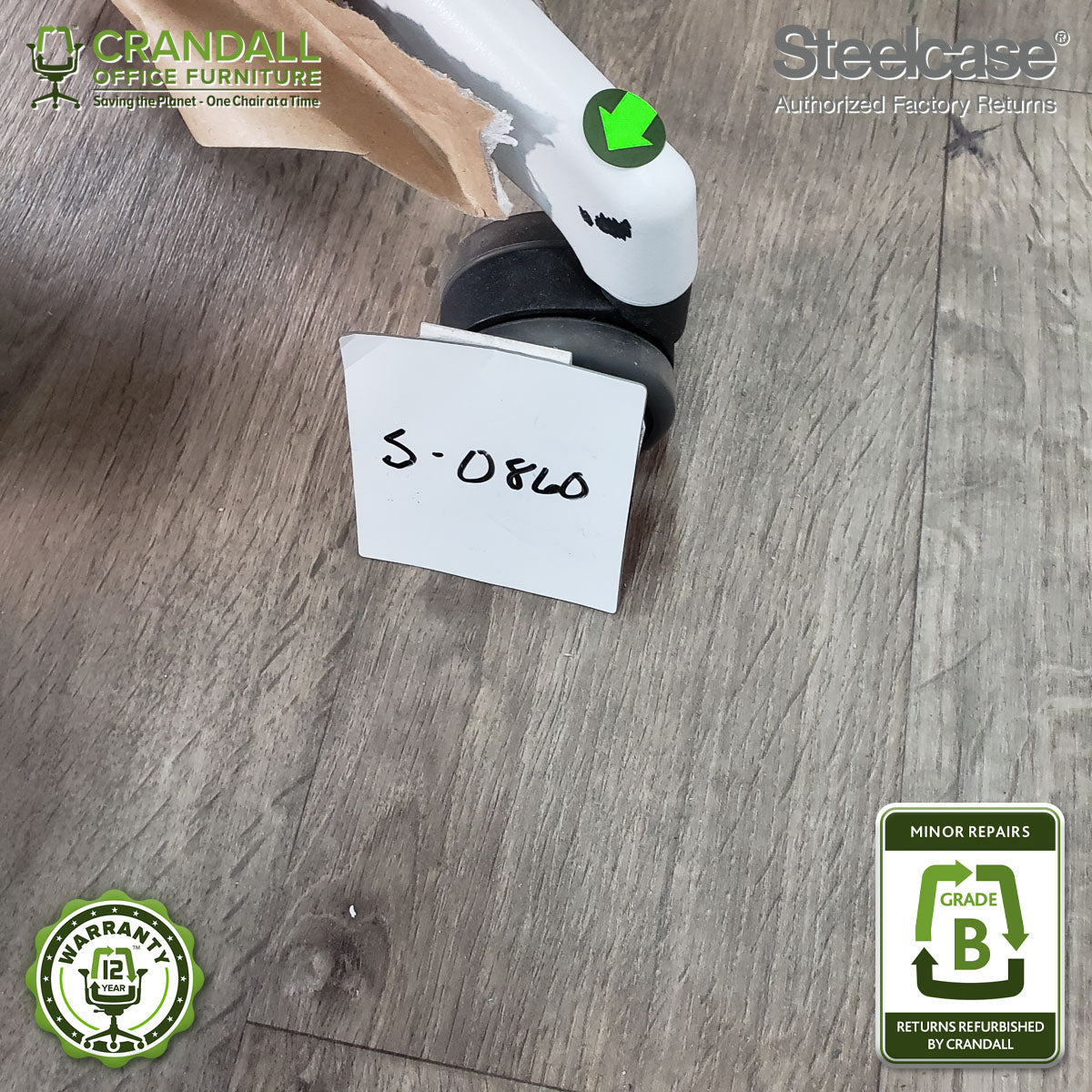 S-0860 - Steelcase Series 1 - Grade B