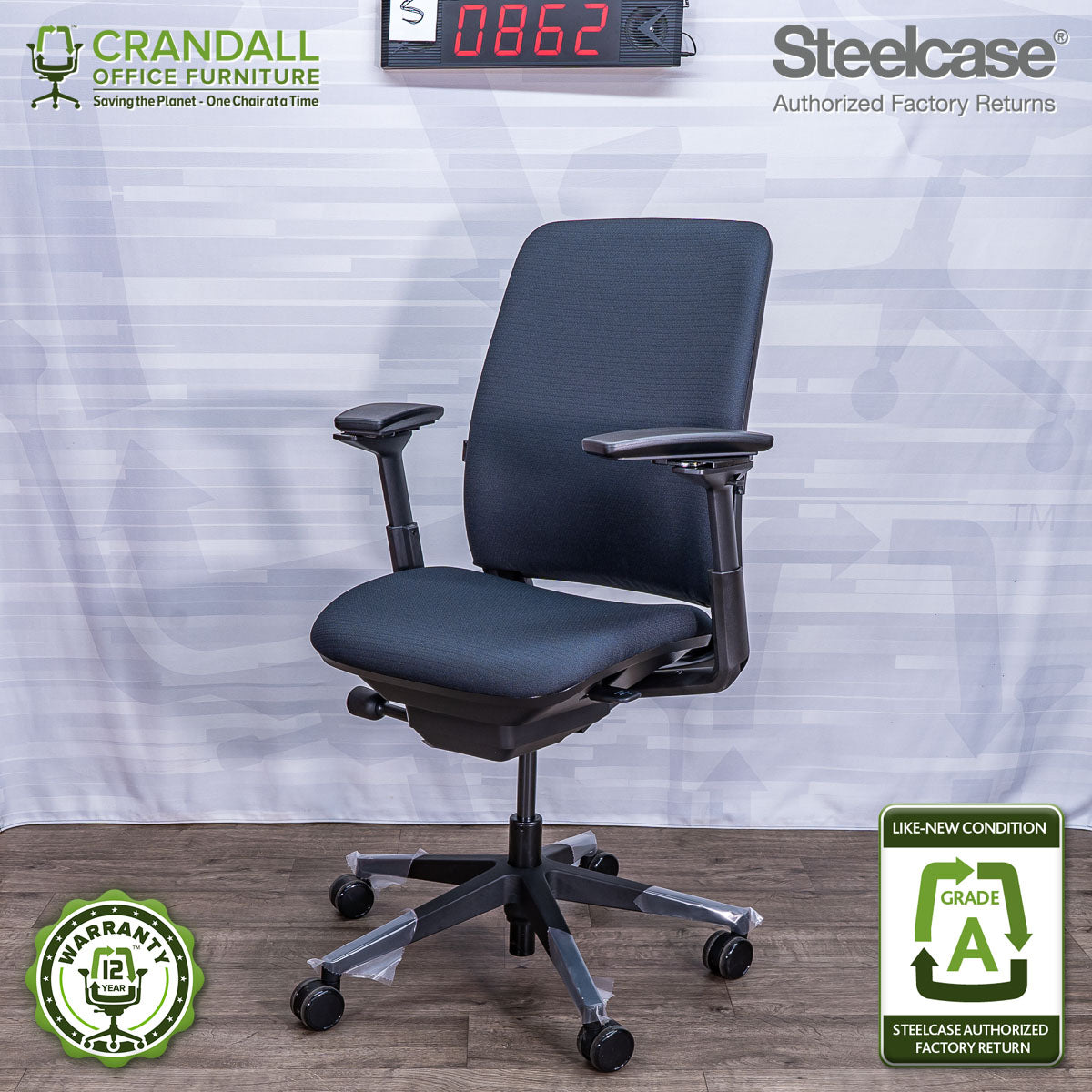 S-0862 - Steelcase Amia - Grade A