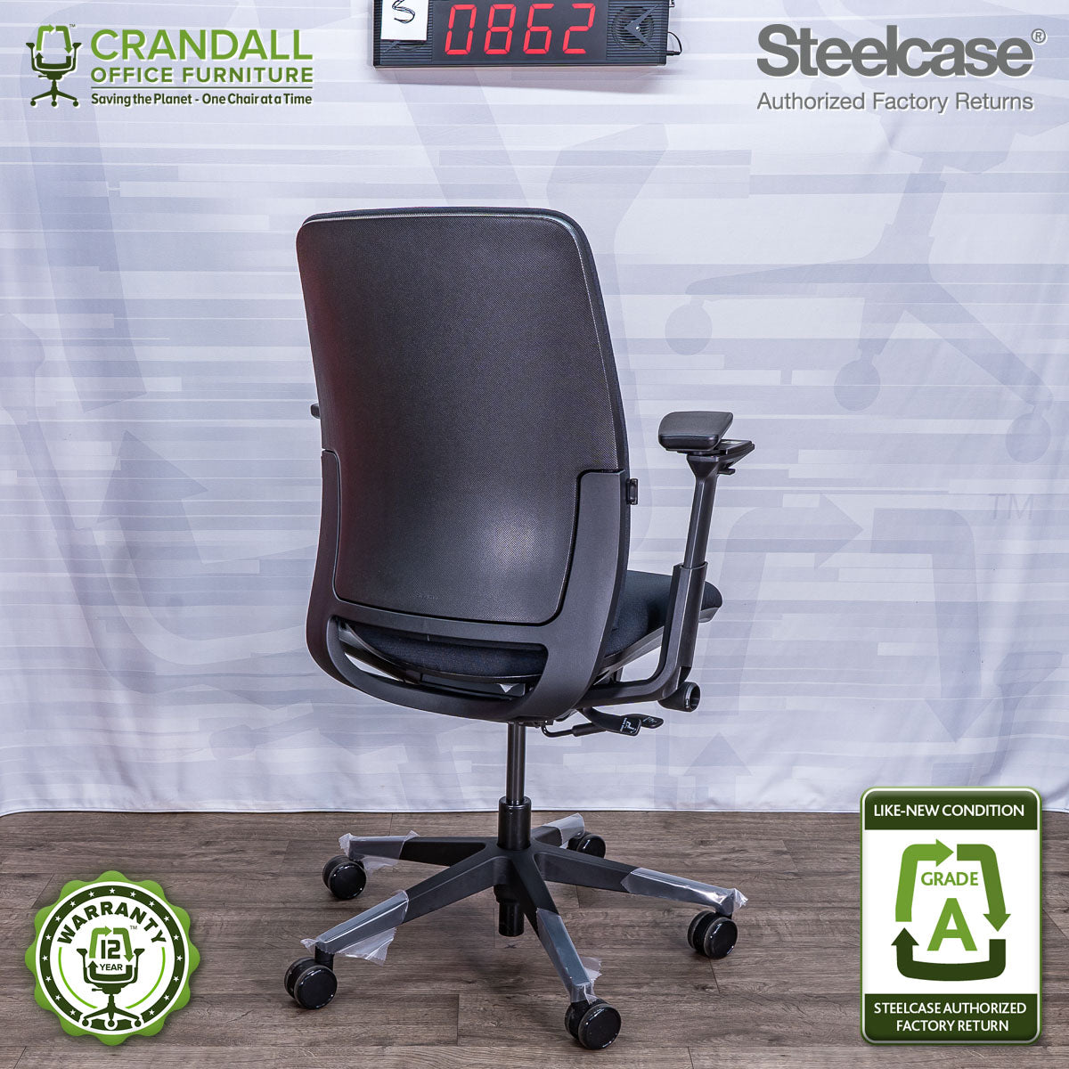 S-0862 - Steelcase Amia - Grade A