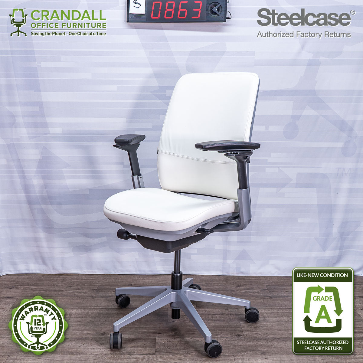 S-0863 - Steelcase Amia - Grade A
