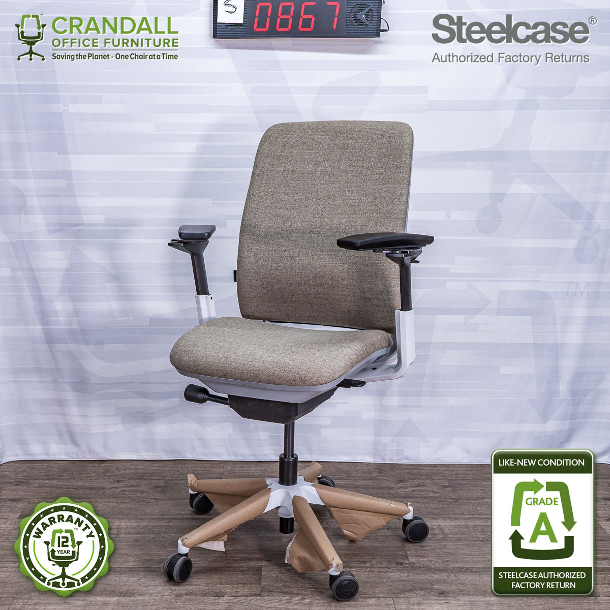 S-0867 - Steelcase Amia - Grade A