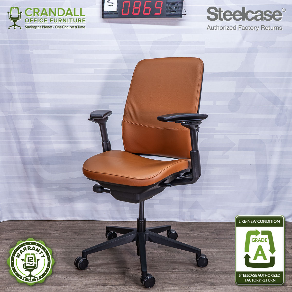 S-0869 - Steelcase Amia - Grade A