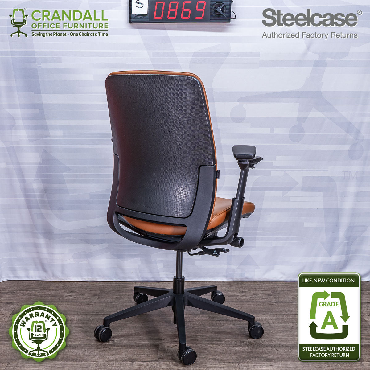 S-0869 - Steelcase Amia - Grade A