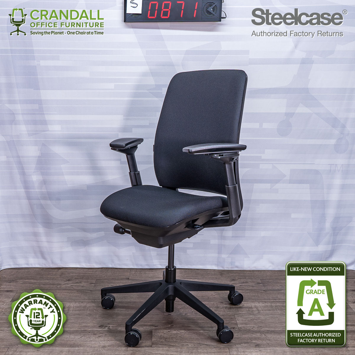 S-0871 - Steelcase Amia - Grade A