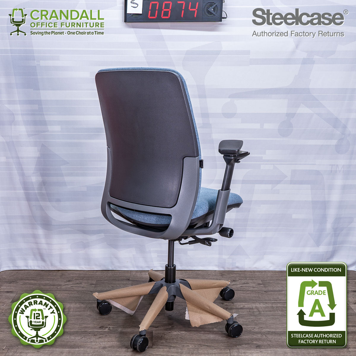 S-0874 - Steelcase Amia - Grade A