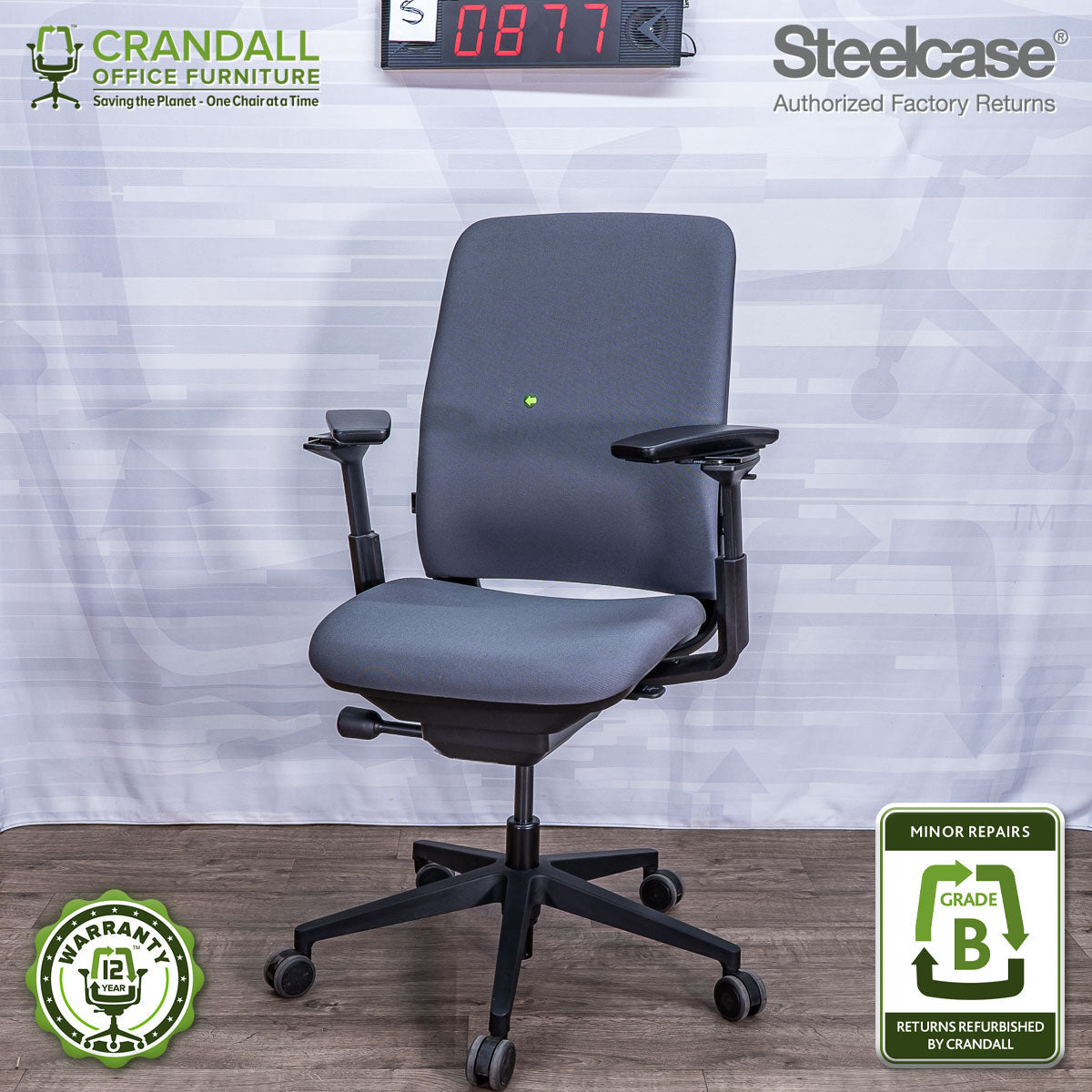 S-0877 - Steelcase Amia - Grade B