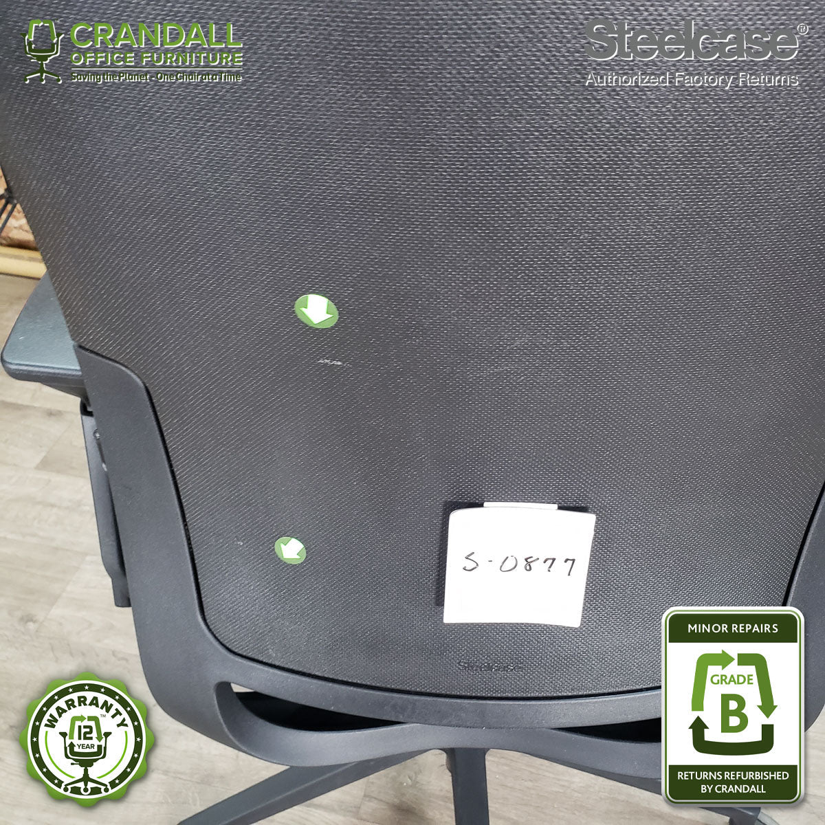 S-0877 - Steelcase Amia - Grade B