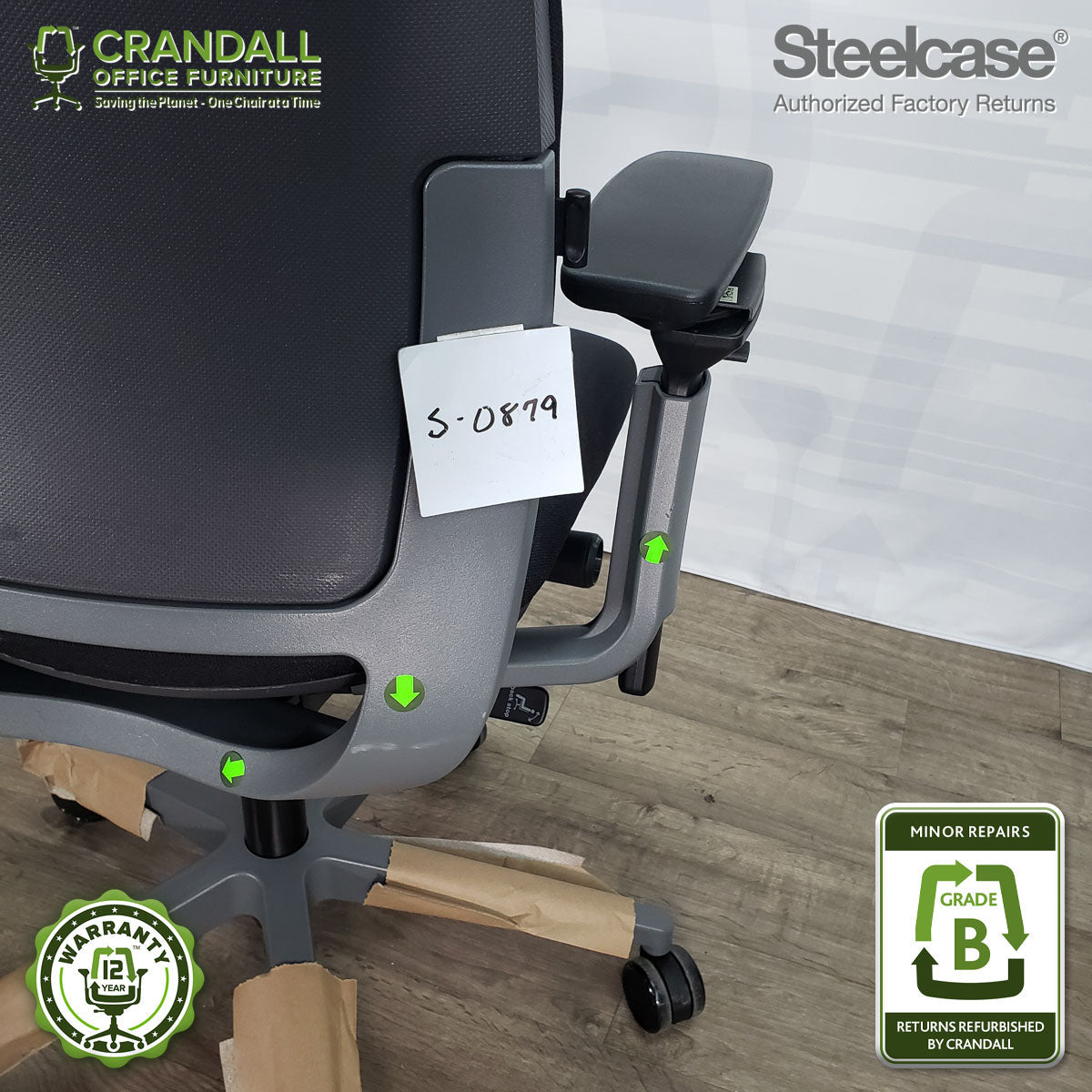 S-0879 - Steelcase Amia - Grade B