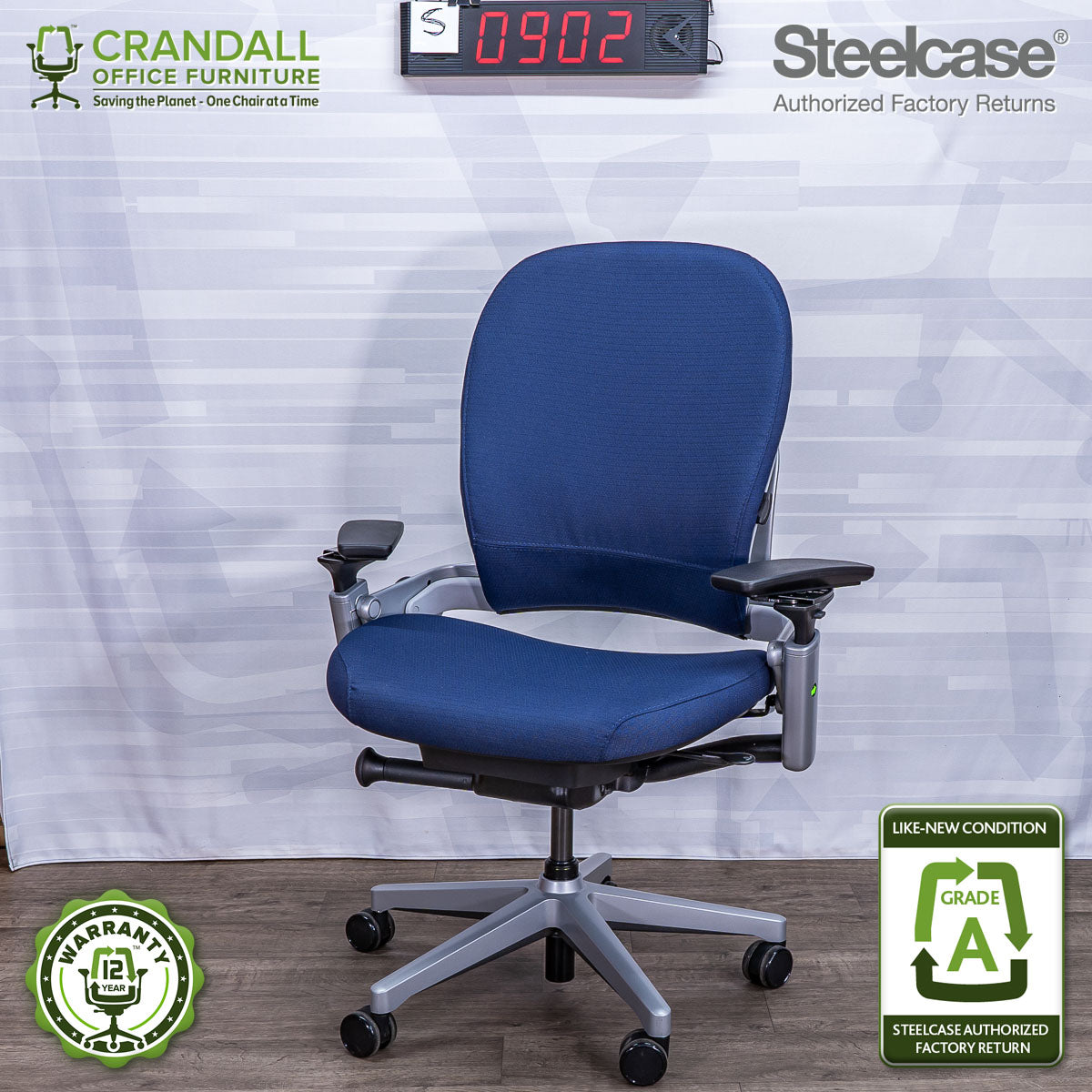 S-0902 - Steelcase Leap Plus - Grade A