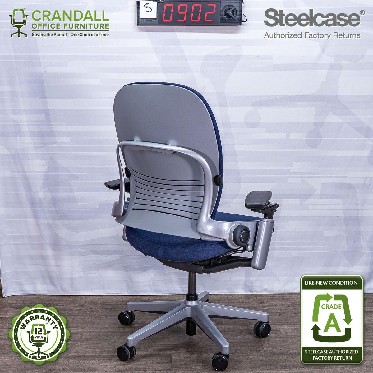 S-0902 - Steelcase Leap Plus - Grade A