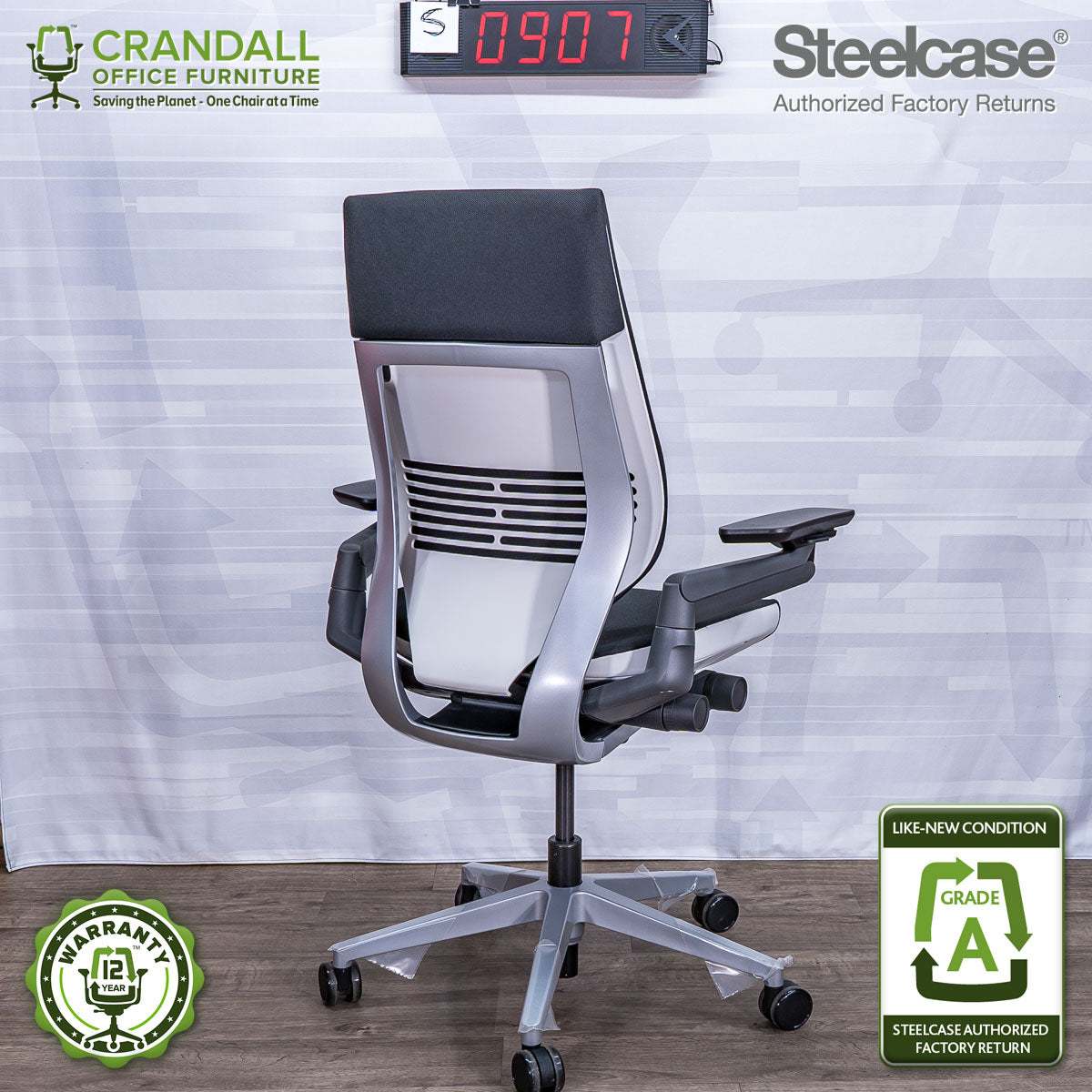 S-0907 - Steelcase Gesture - Grade A