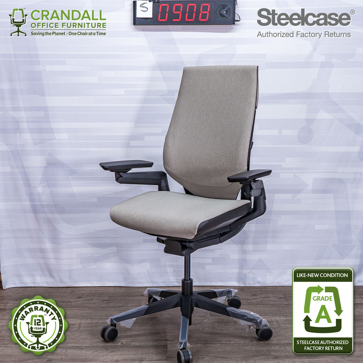 S-0908 - Steelcase Gesture - Grade A