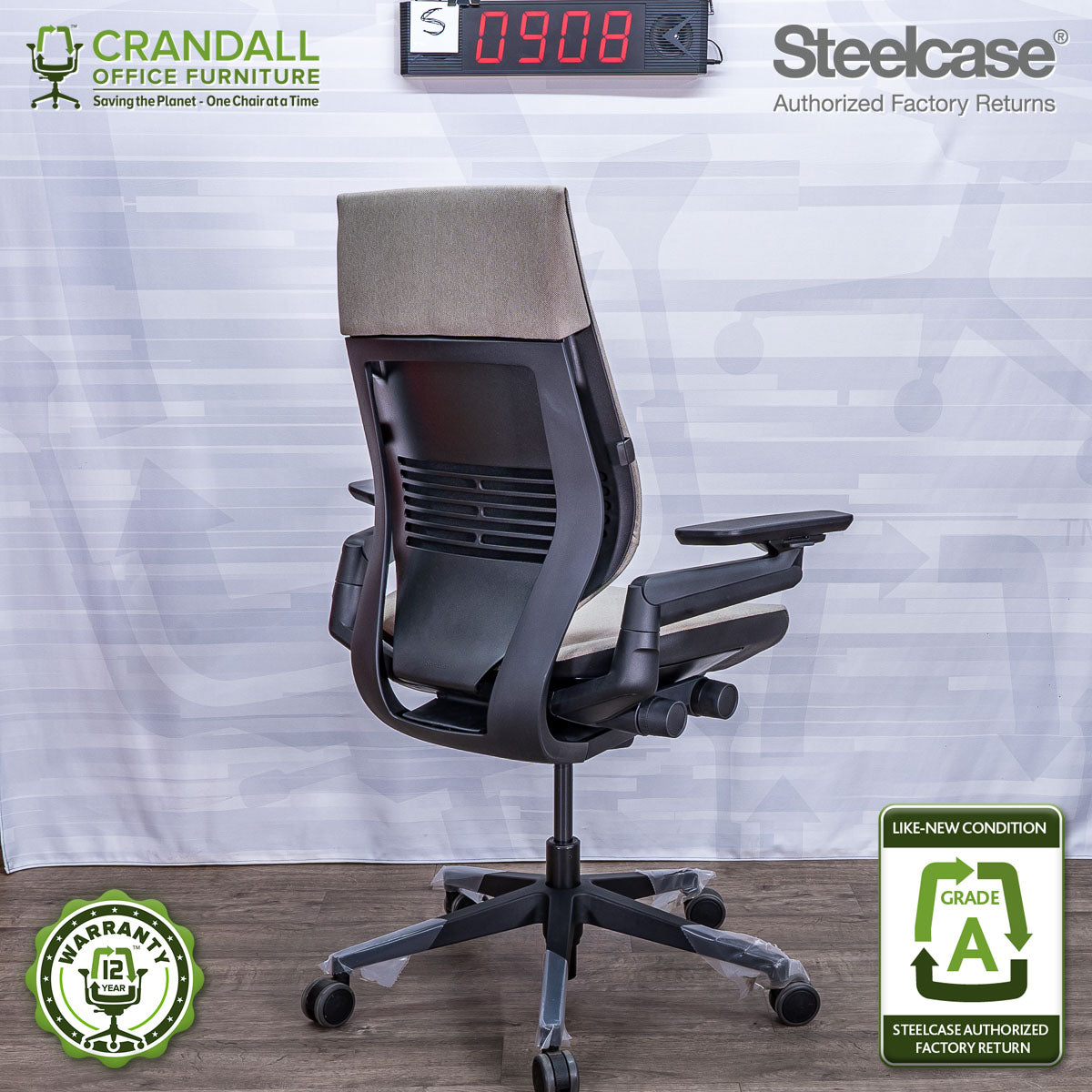 S-0908 - Steelcase Gesture - Grade A