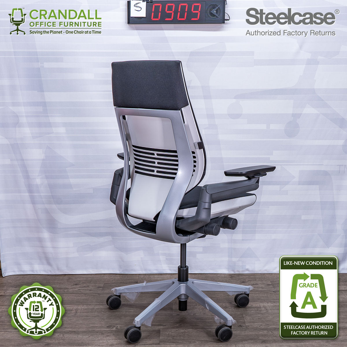 S-0909 - Steelcase Gesture - Grade A