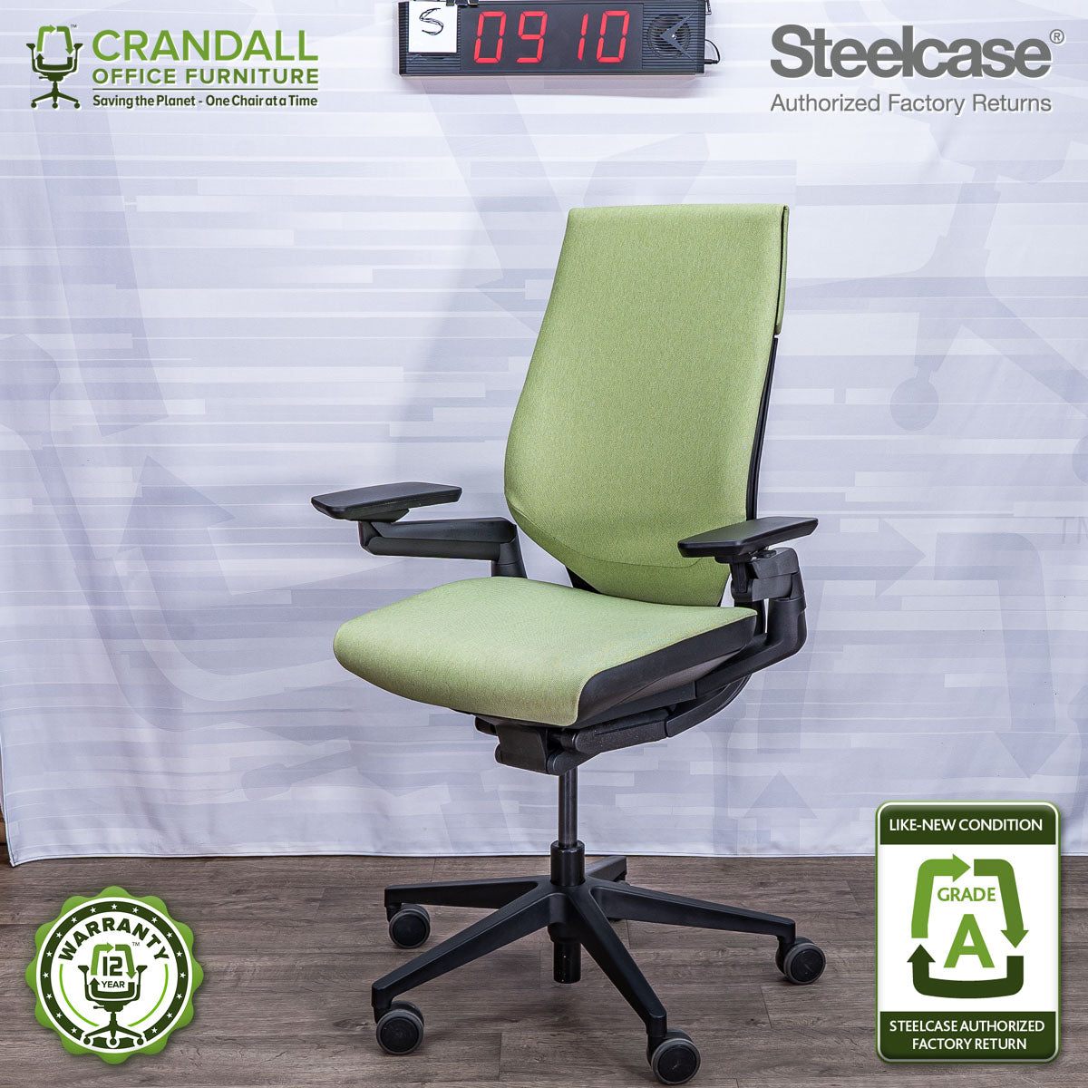 S-0910 - Steelcase Gesture - Grade A