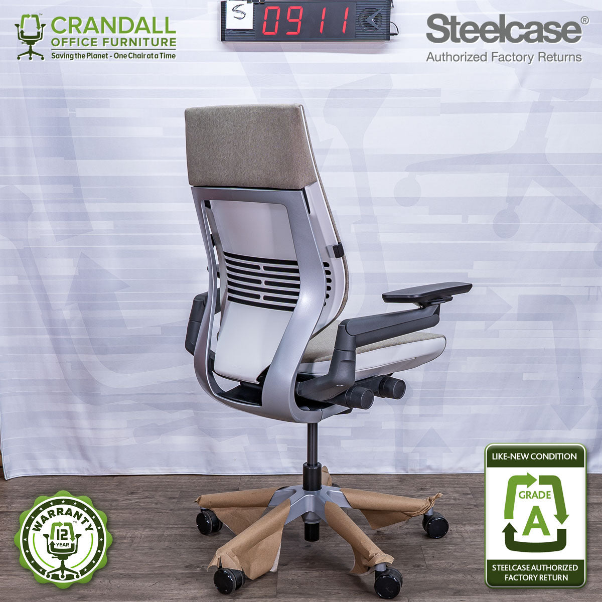 S-0911 - Steelcase Gesture - Grade A