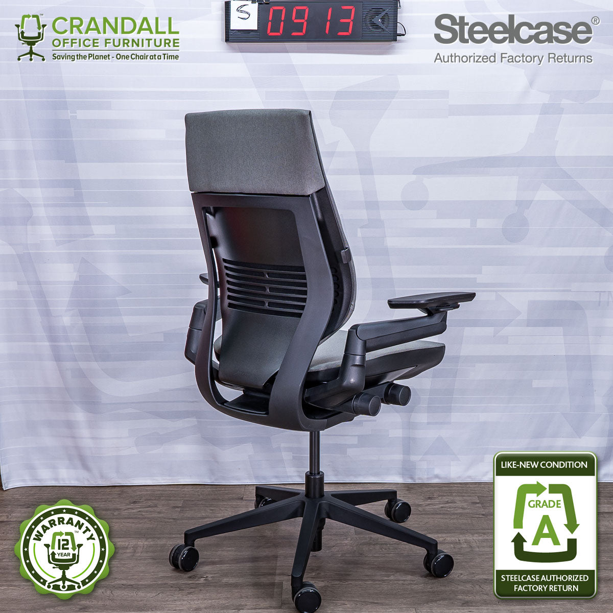 S-0913 - Steelcase Gesture - Grade A