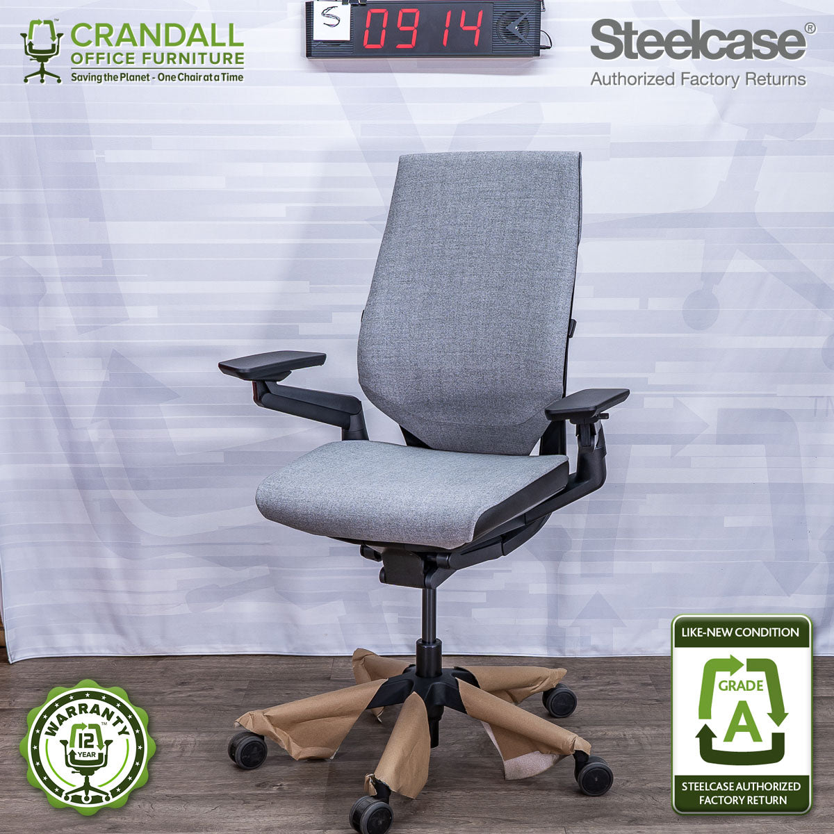 S-0914 - Steelcase Gesture - Grade A