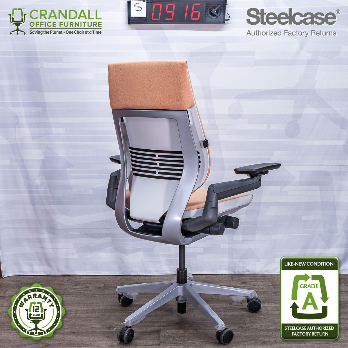 S-0916 - Steelcase Gesture - Grade A