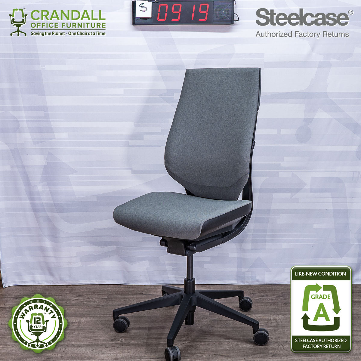 S-0919 - Steelcase Gesture - Grade A