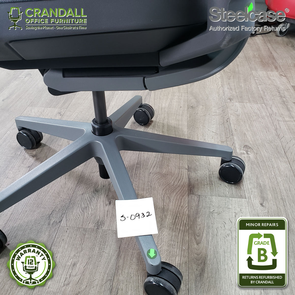 S-0932 - Steelcase Gesture - Grade B