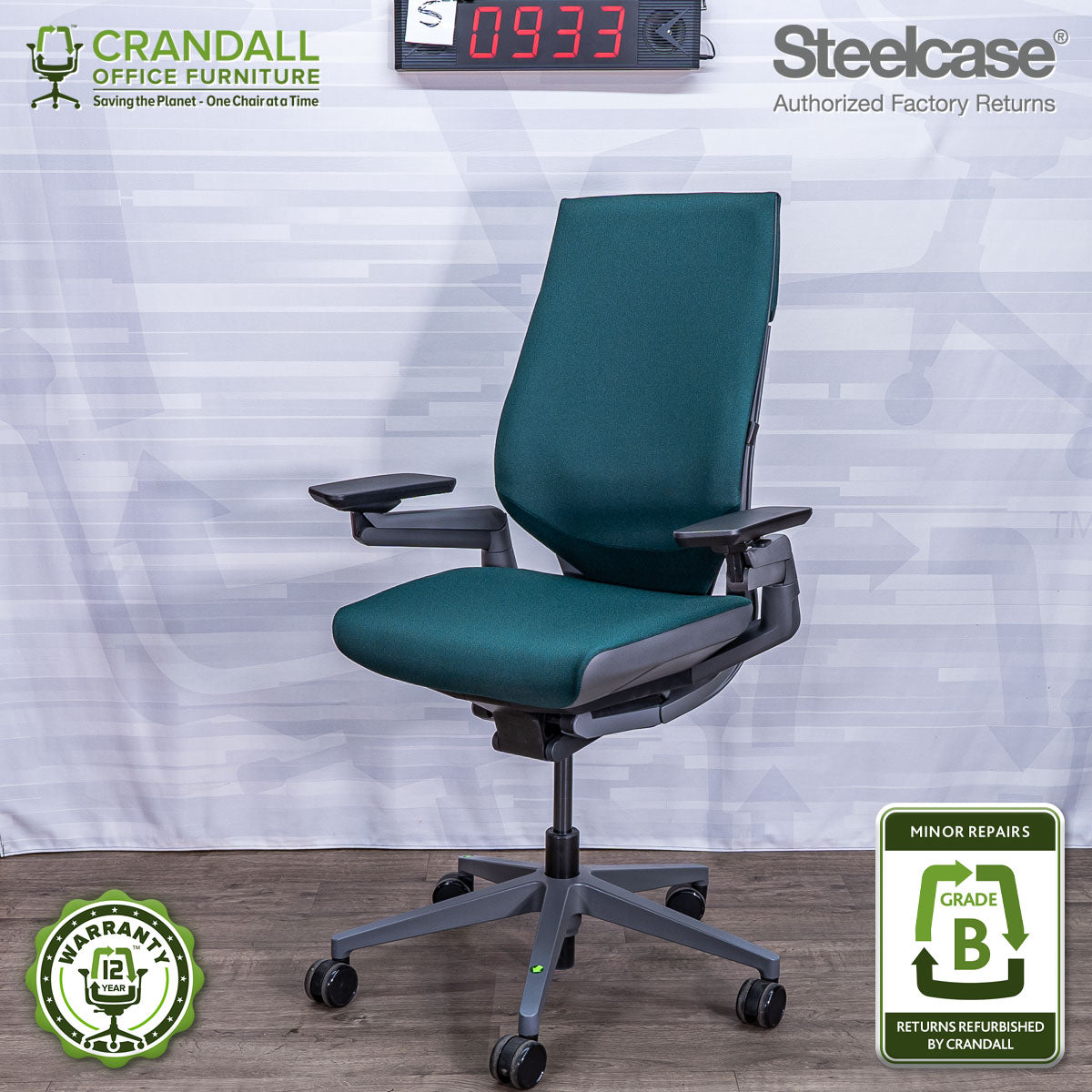 S-0933 - Steelcase Gesture - Grade B