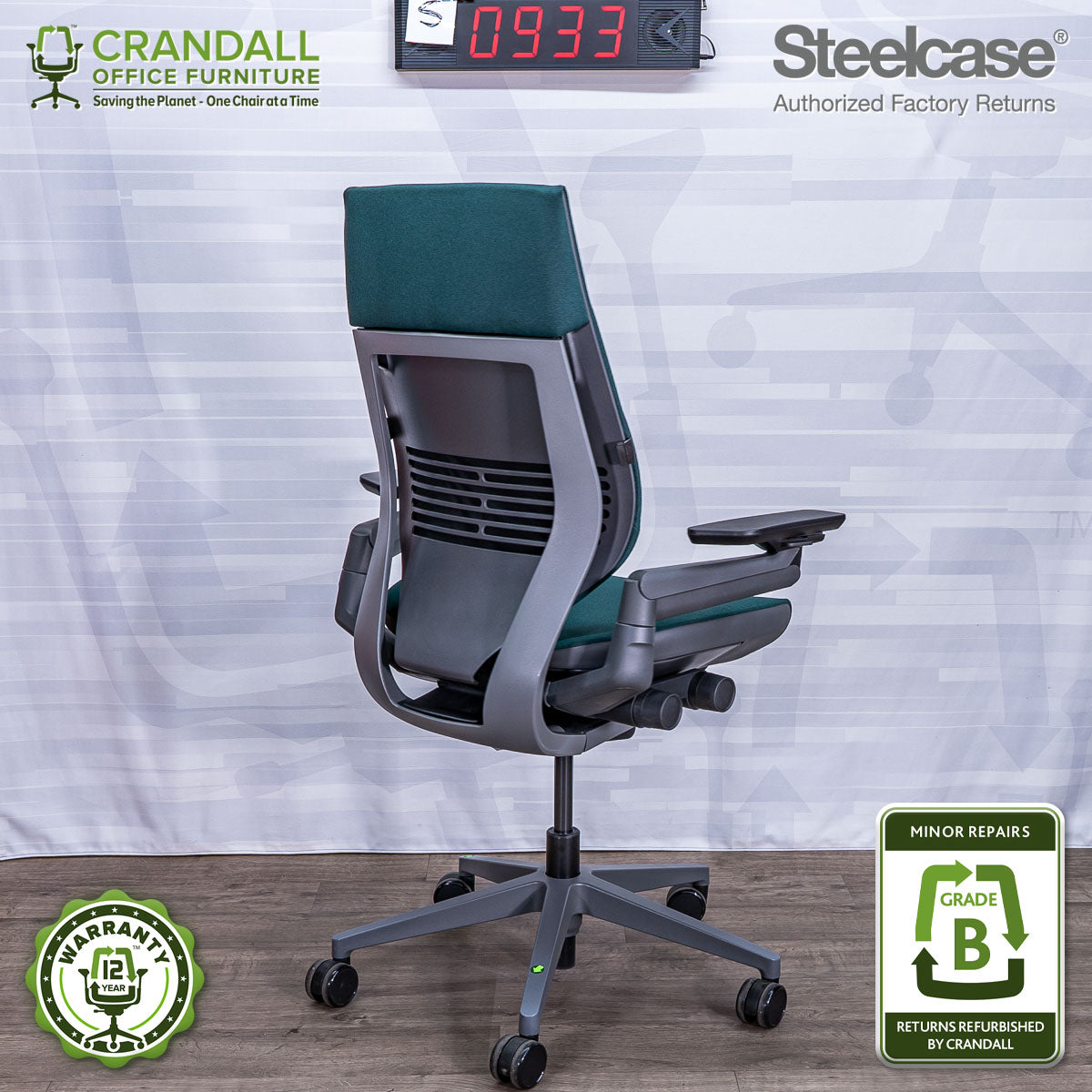 S-0933 - Steelcase Gesture - Grade B