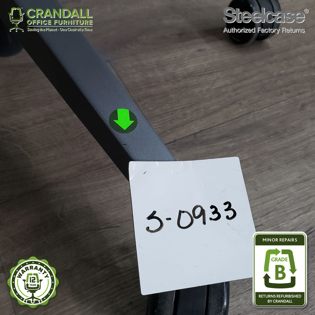 S-0933 - Steelcase Gesture - Grade B