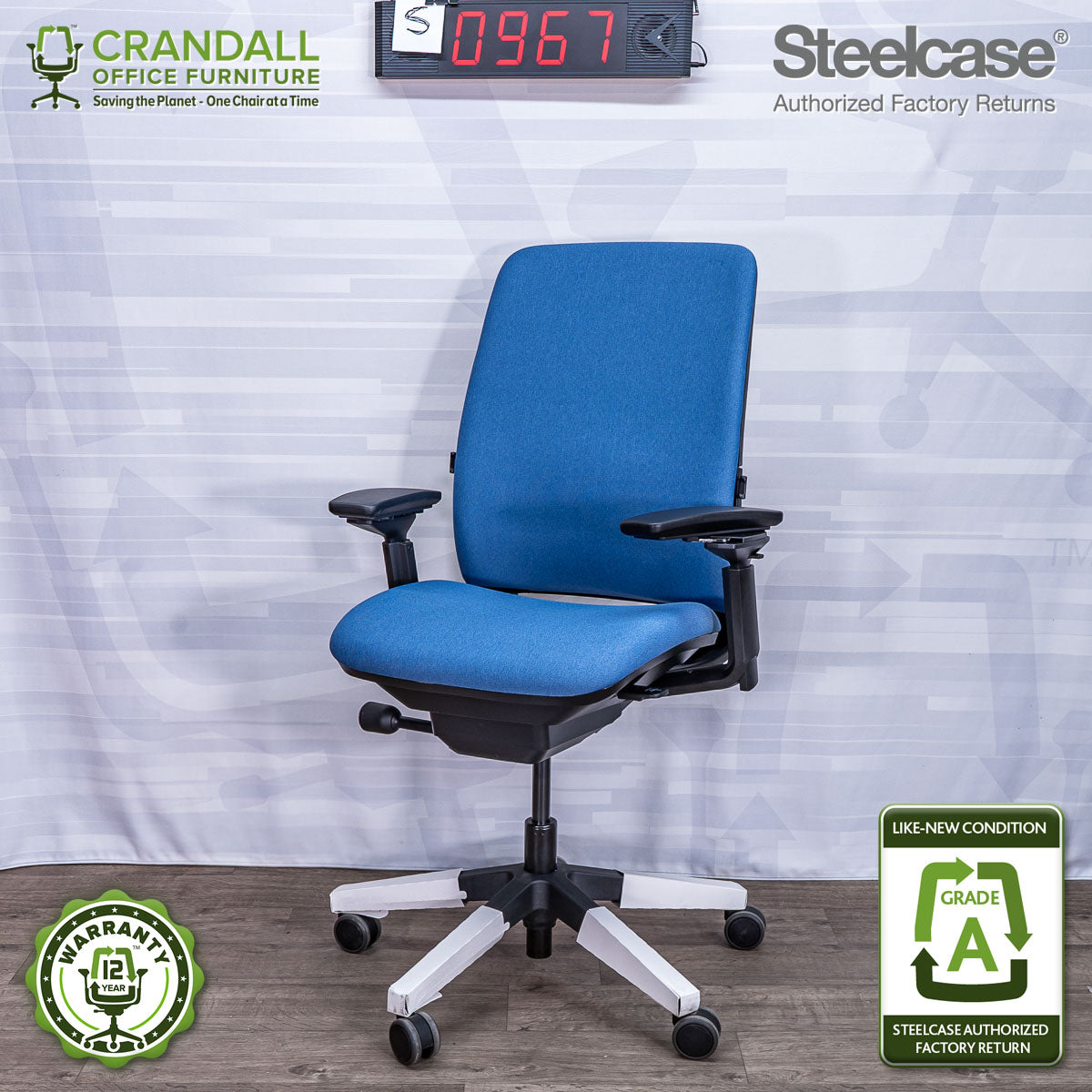 S-0967 - Steelcase Amia - Grade A