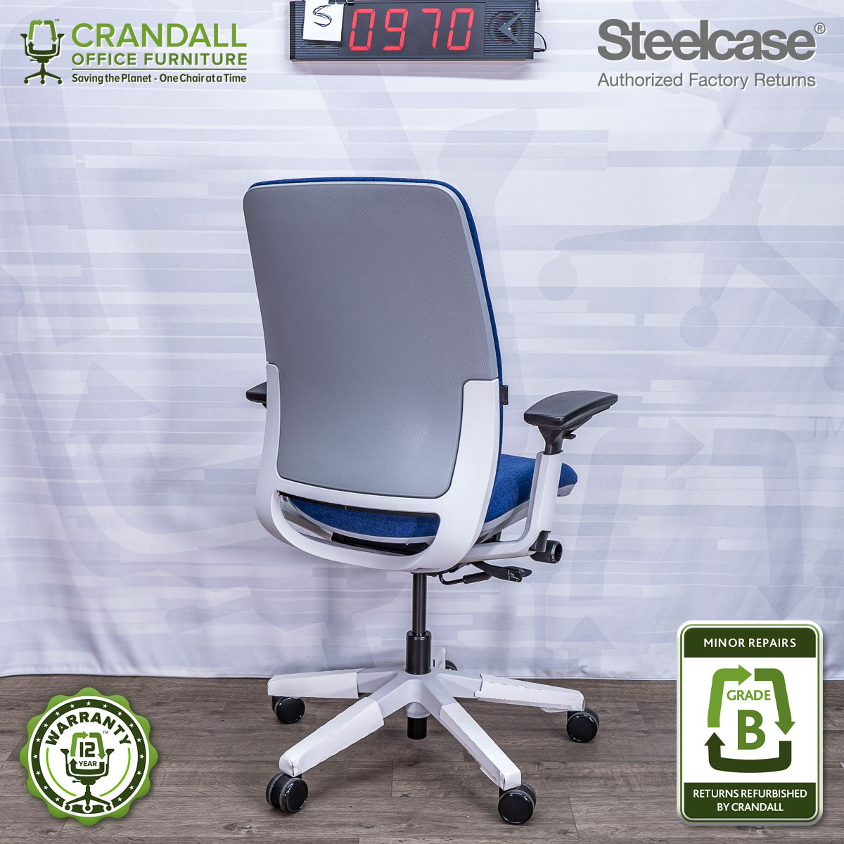 S-0970 - Steelcase Amia - Grade A