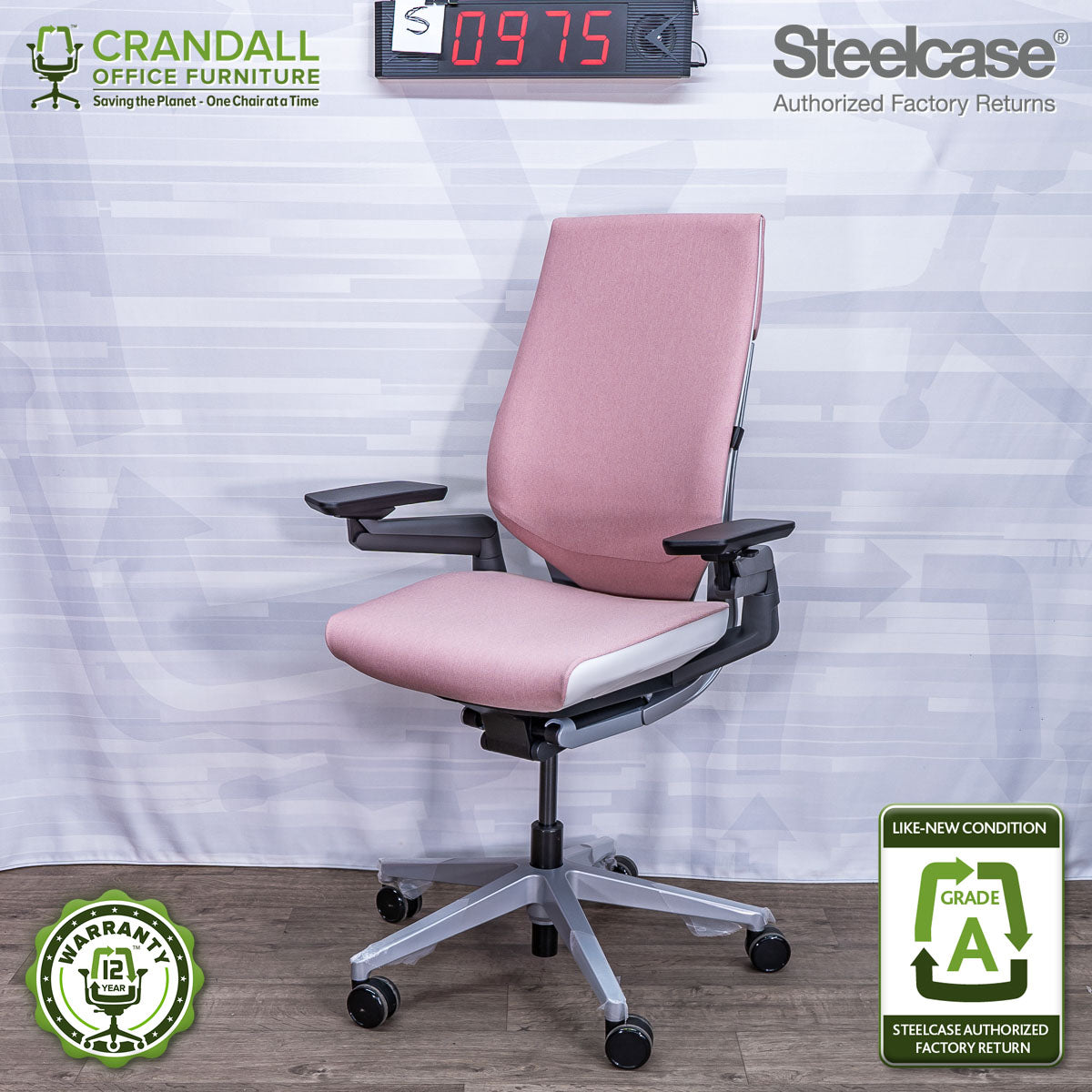 S-0975 - Steelcase Gesture - Grade A