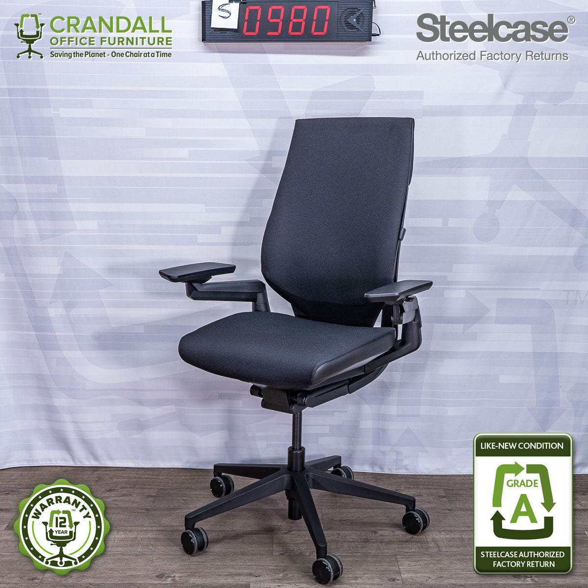 S-0980 - Steelcase Gesture - Grade A
