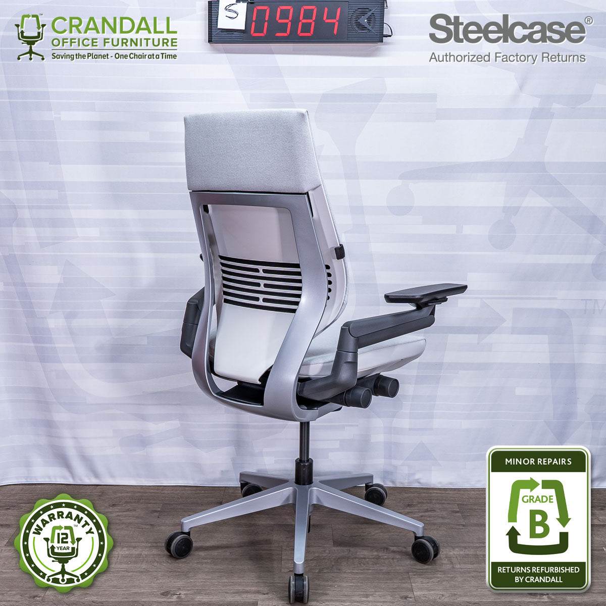 S-0984 - Steelcase Gesture - Grade A