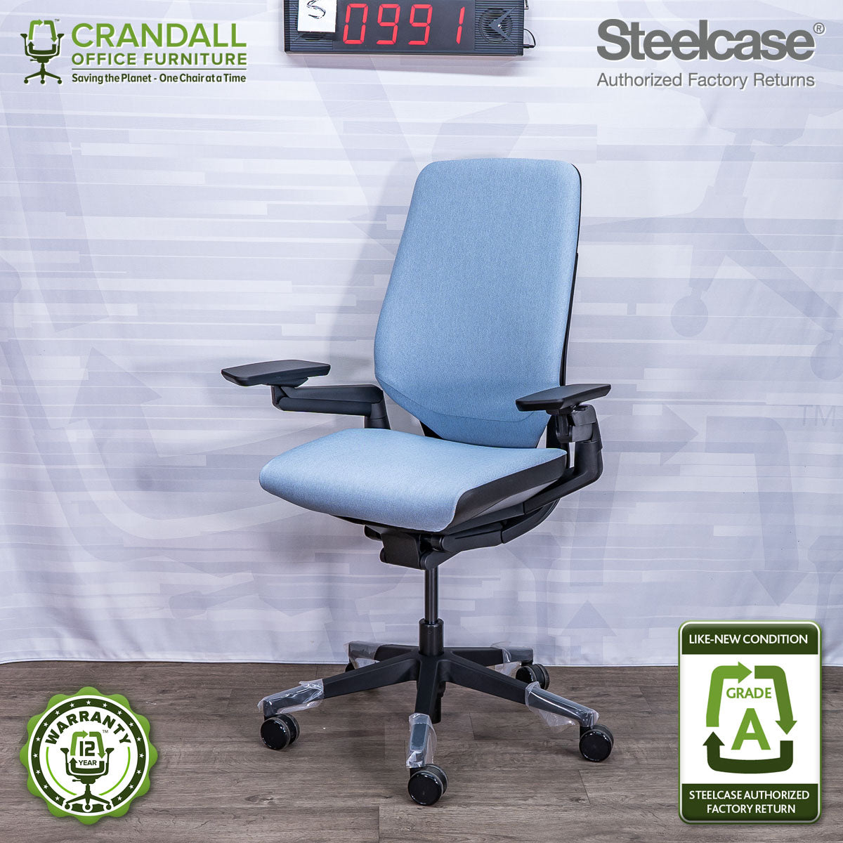 S-0991 - Steelcase Gesture - Grade A