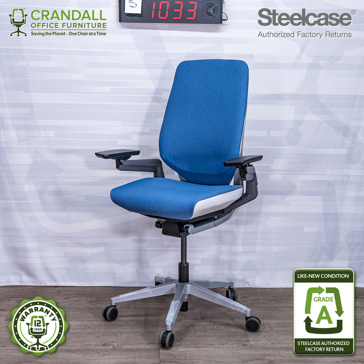 S-1033 - Steelcase Gesture - Grade A