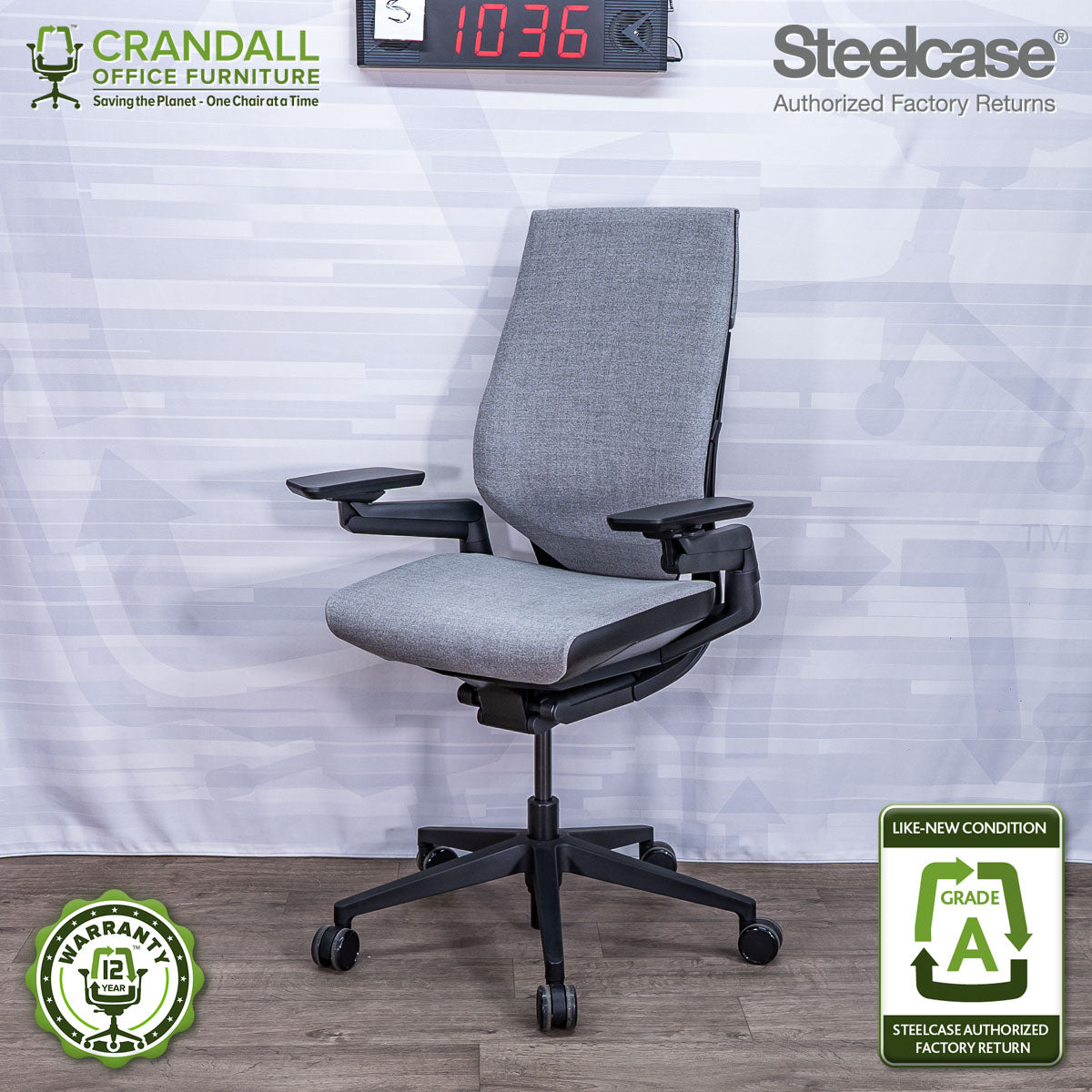 S-1036 - Steelcase Gesture - Grade A