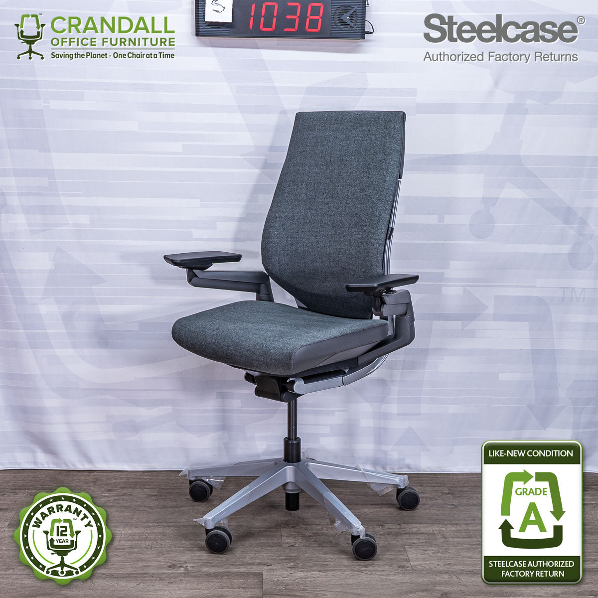 S-1038 - Steelcase Gesture - Grade A