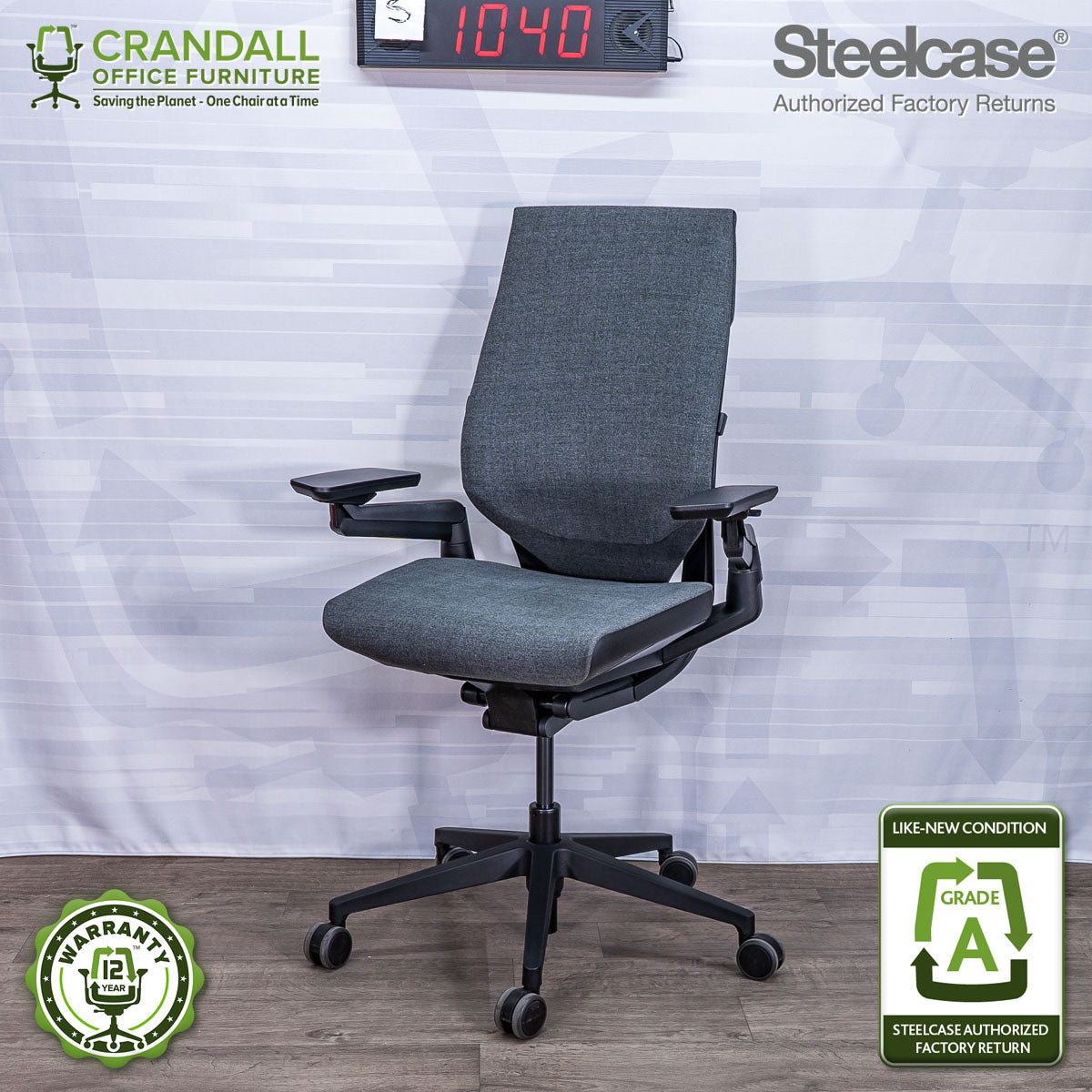 S-1040 - Steelcase Gesture - Grade A