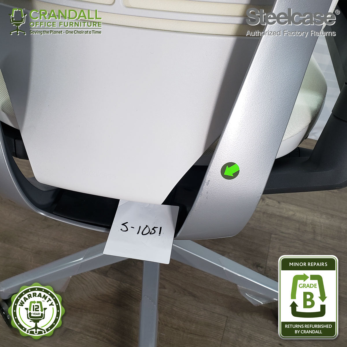 S-1051 - Steelcase Gesture - Grade B