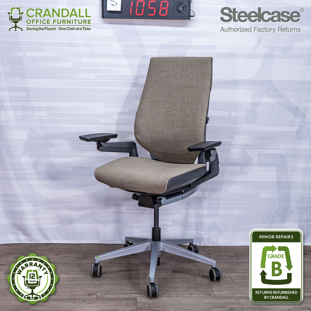 S-1058 - Steelcase Gesture - Grade B
