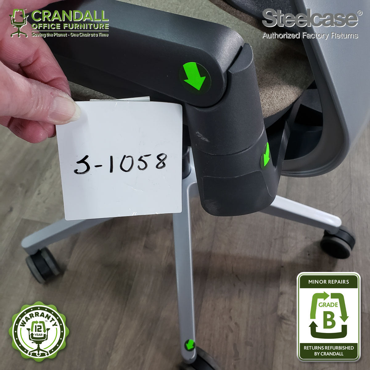 S-1058 - Steelcase Gesture - Grade B