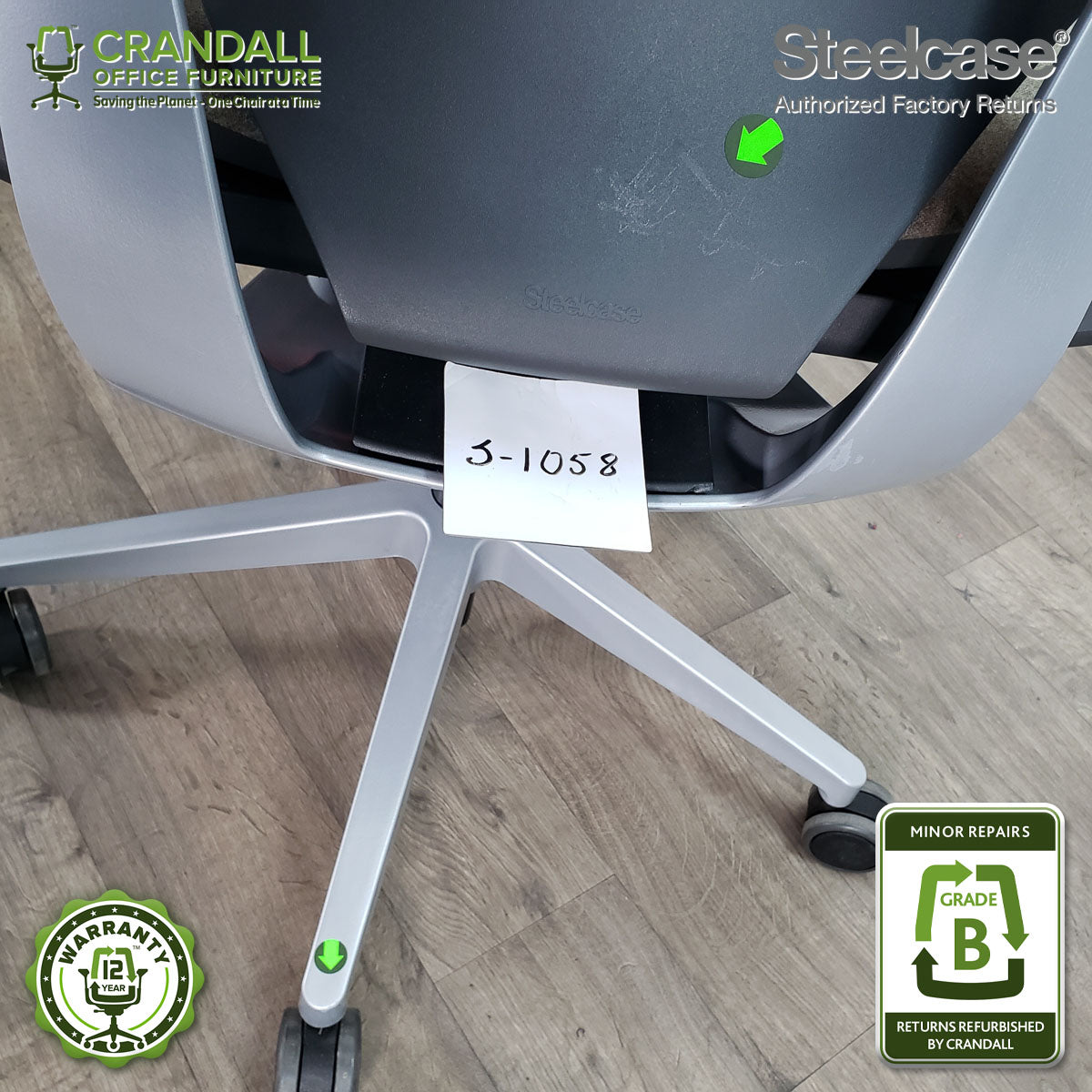 S-1058 - Steelcase Gesture - Grade B