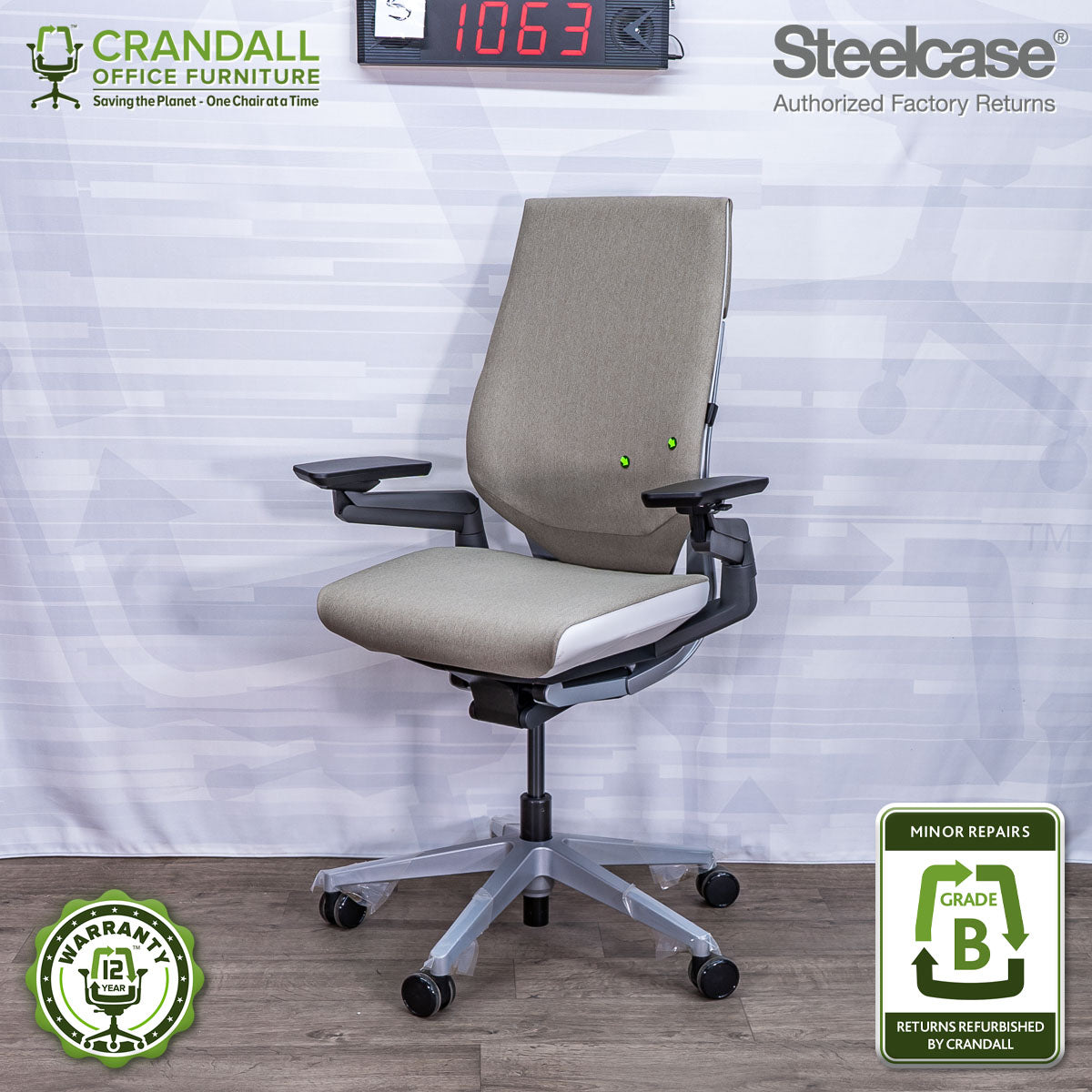 S-1063 - Steelcase Gesture - Grade B