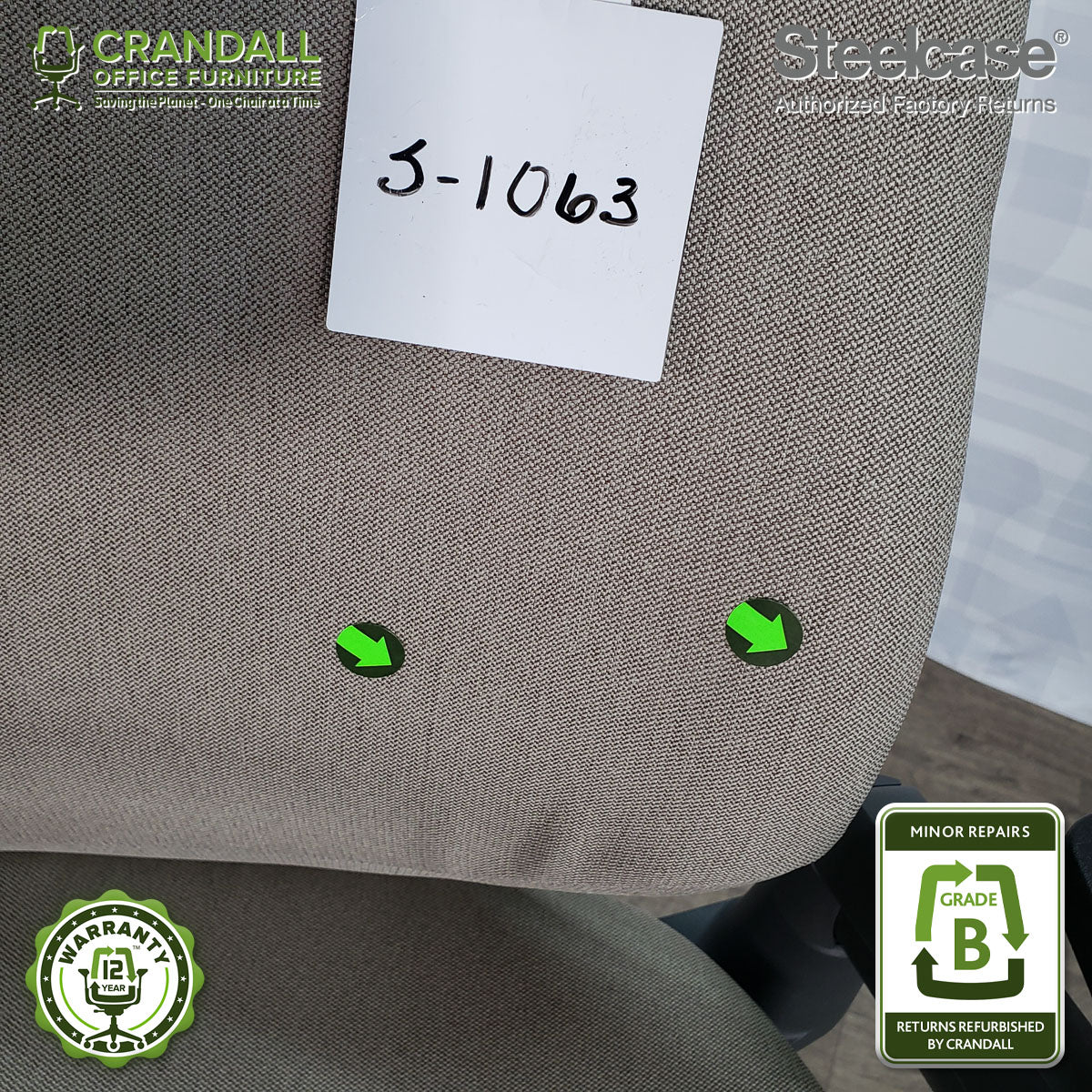 S-1063 - Steelcase Gesture - Grade B