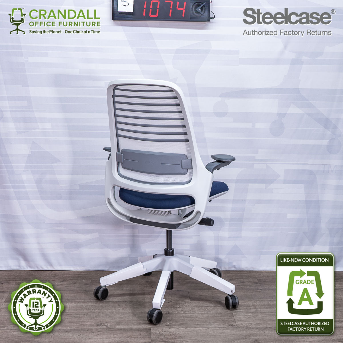 S-1074 - Steelcase Series 1 - Grade A